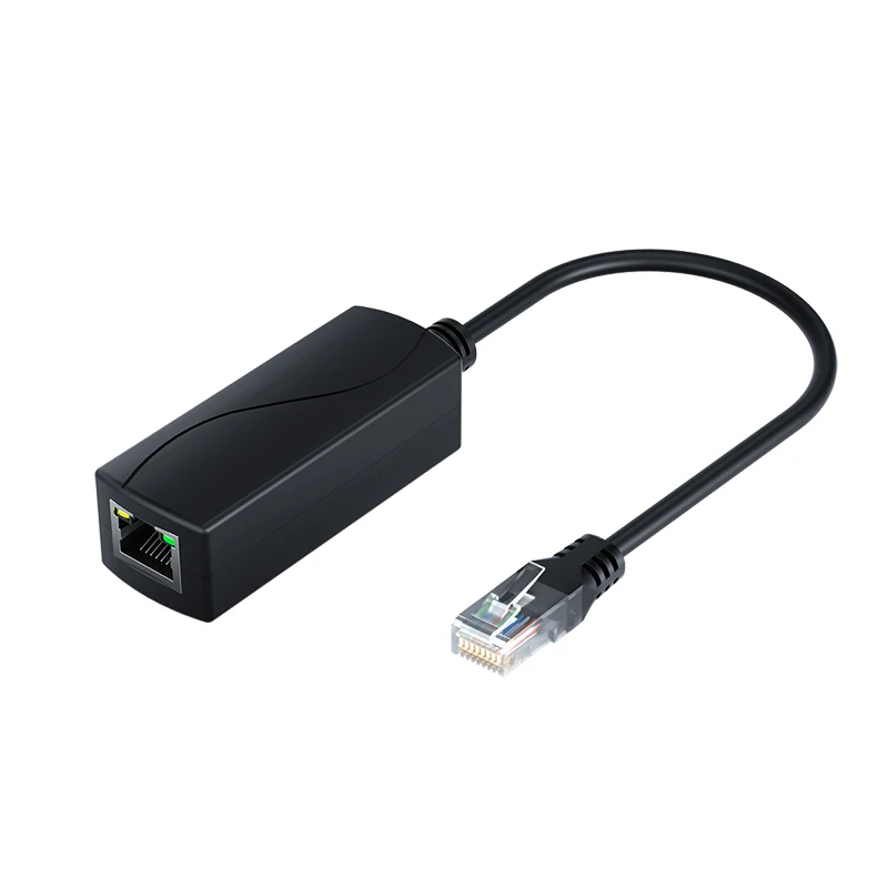 Gigabit PoE 48V to 24V PoE Converter, RJ45 Port Output 24V/1A, IEEE802.3af/at for Passive 24V Devices