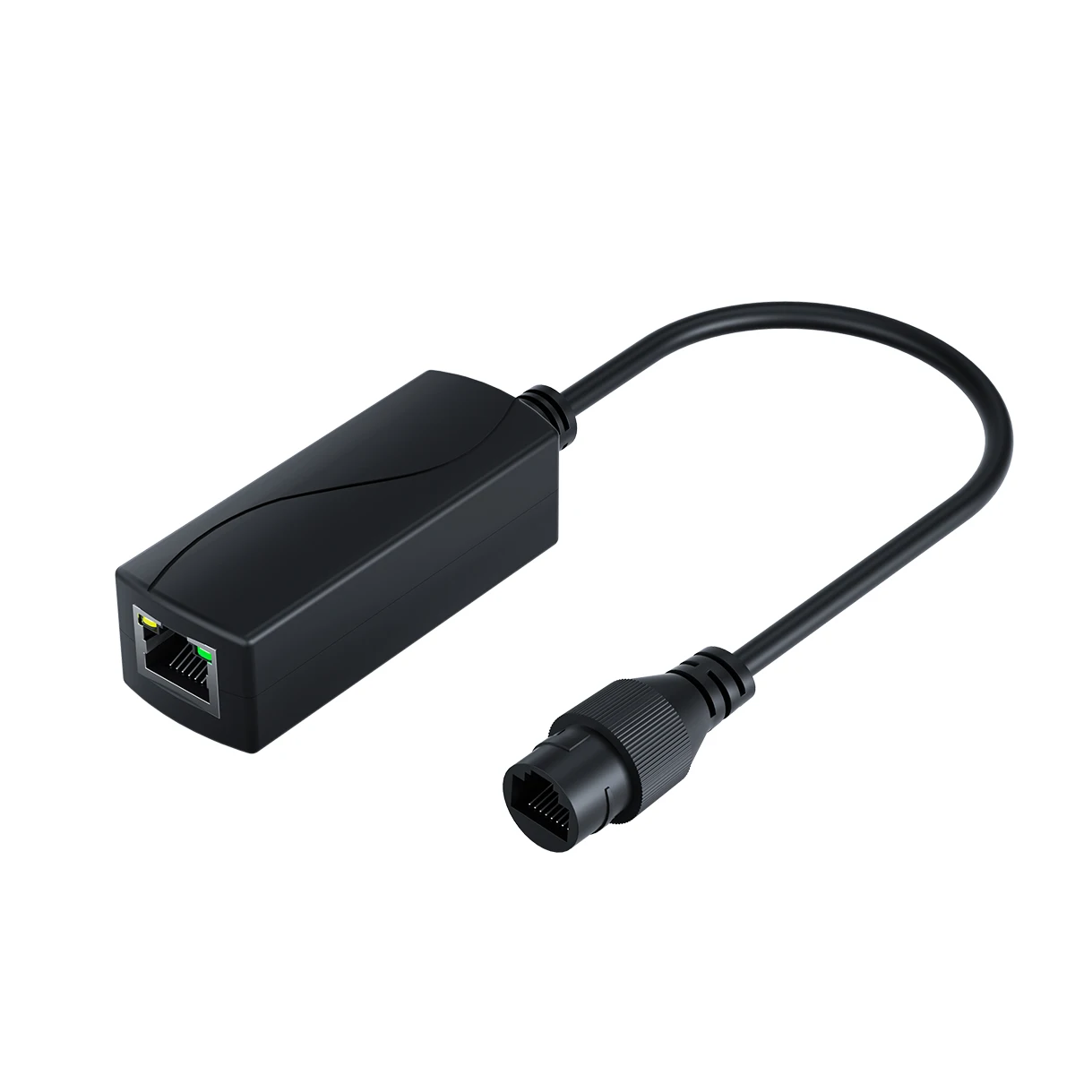 Gigabit PoE 48V to 24V PoE Converter, RJ45 Port Output 24V/1A, IEEE802.3af/at for Passive 24V Devices