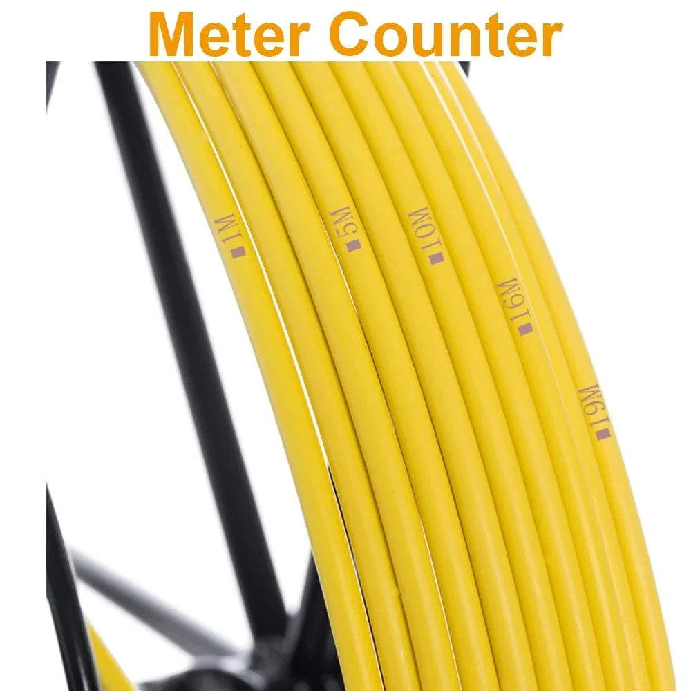 9" HD 1080P DVR/WiFi 16GB Card IP68 20/30/50M SYANSPAN Pipe Inspection Camera 23mm Drain Sewer Pipeline Industrial Endoscope