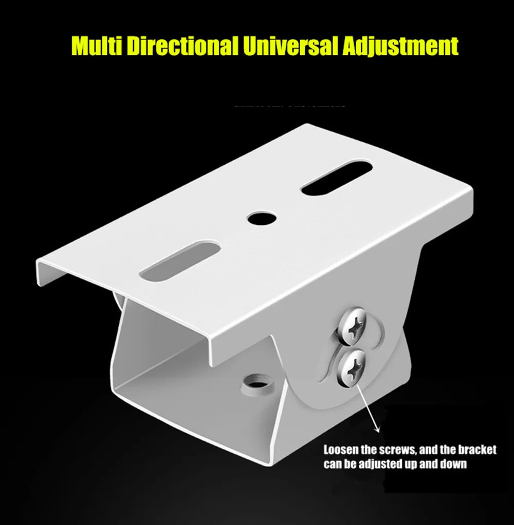 Aluminum Alloy/Metal/Stainless Steel Camera Mounting Holder Base for Video Surveillance Base Monitoring Universal Joint Bracket