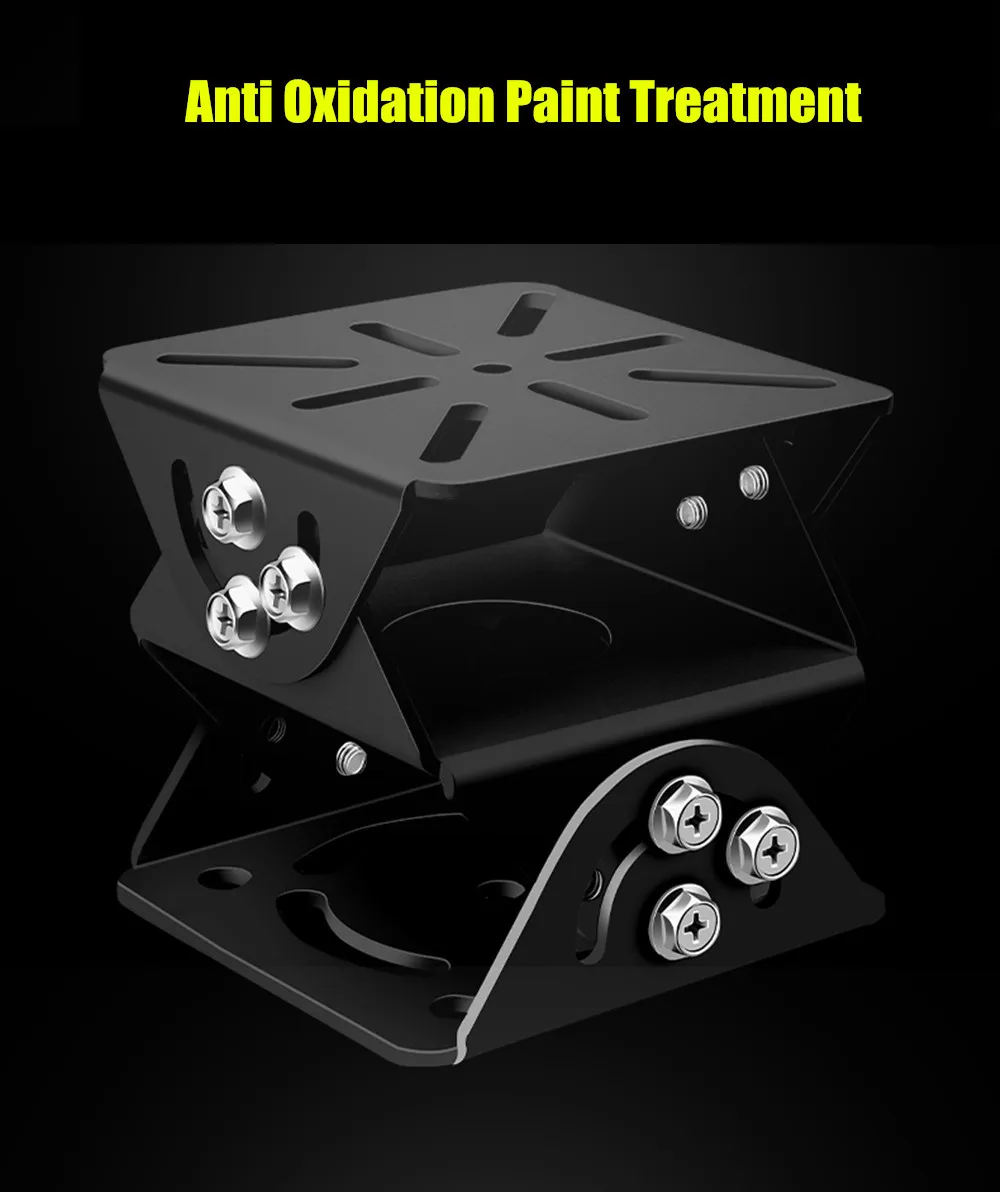Aluminum Alloy/Metal/Stainless Steel Camera Mounting Holder Base for Video Surveillance Base Monitoring Universal Joint Bracket