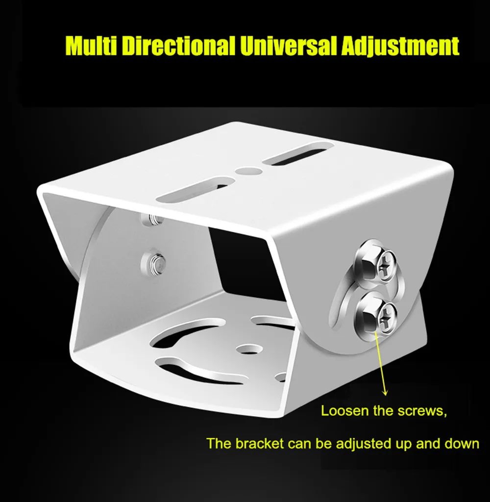 Aluminum Alloy/Metal/Stainless Steel Camera Mounting Holder Base for Video Surveillance Base Monitoring Universal Joint Bracket