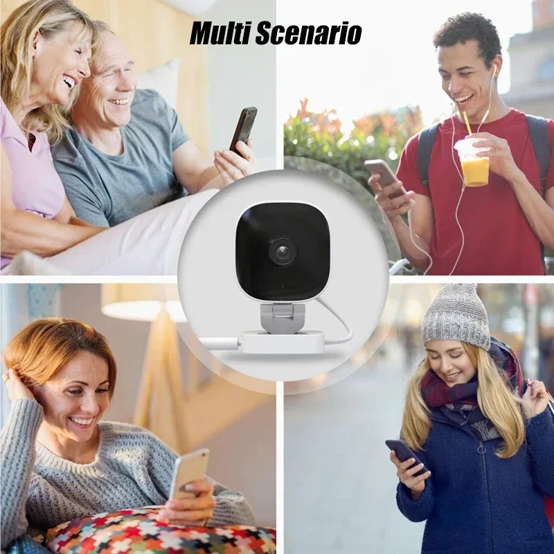4K HD Mini Wireless Camera Wide-angle Webcams Indoor Monitoring APPWith Night Version 2-way Audio IP65 Waterproof Camera 2026