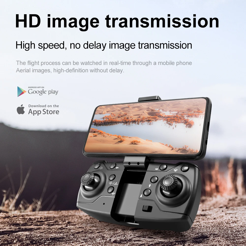 New M1 Drone Beginner Friendly VR Kit With 4K High-Definition Camera Optical Flow Technology One Click Return to Home Mode For