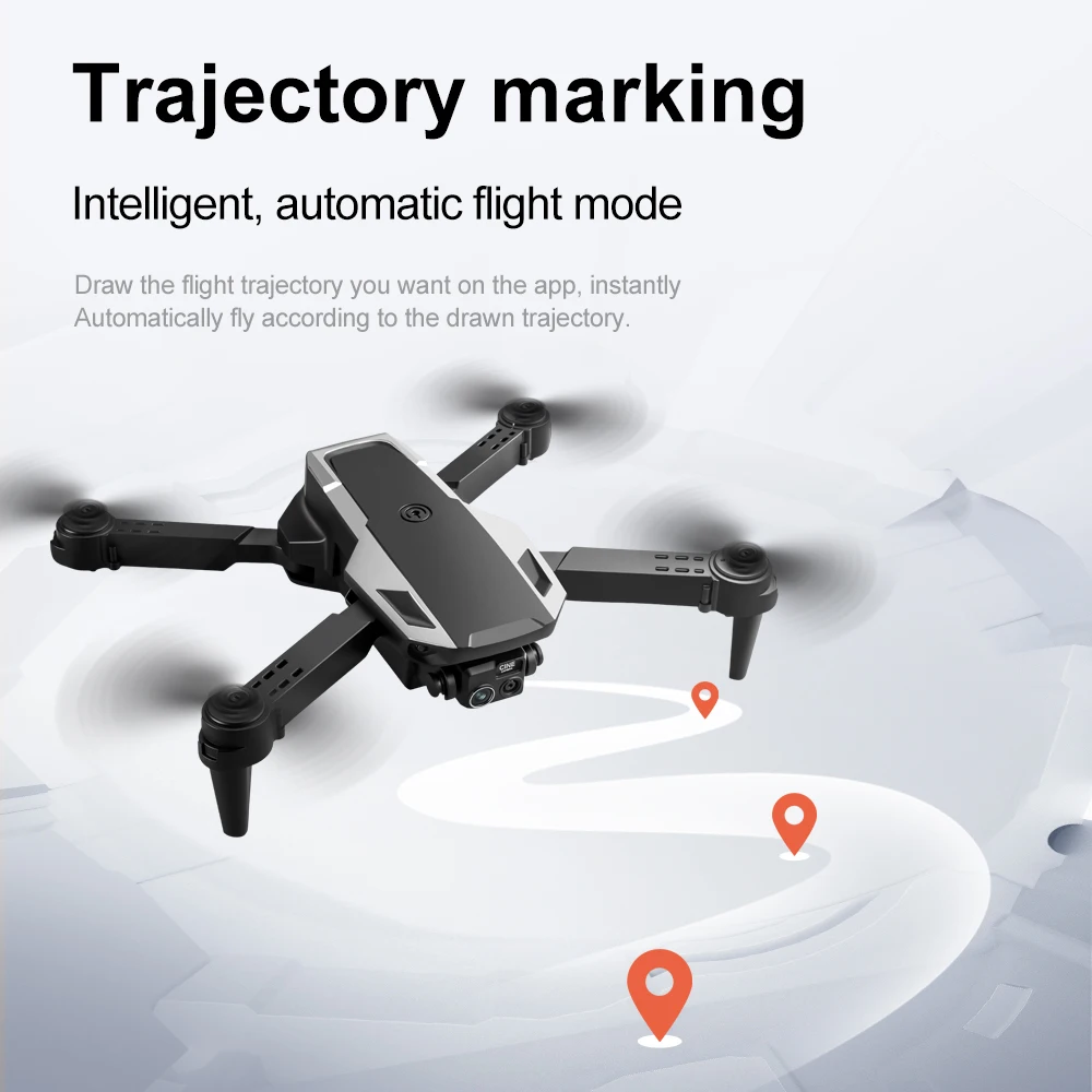 New M1 Drone Beginner Friendly VR Kit With 4K High-Definition Camera Optical Flow Technology One Click Return to Home Mode For