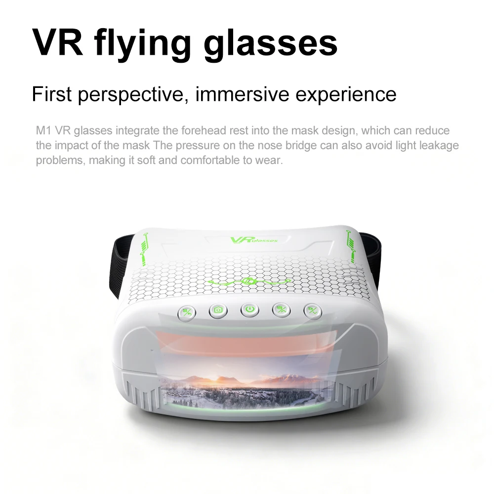 New M1 Drone Beginner Friendly VR Kit With 4K High-Definition Camera Optical Flow Technology One Click Return to Home Mode For