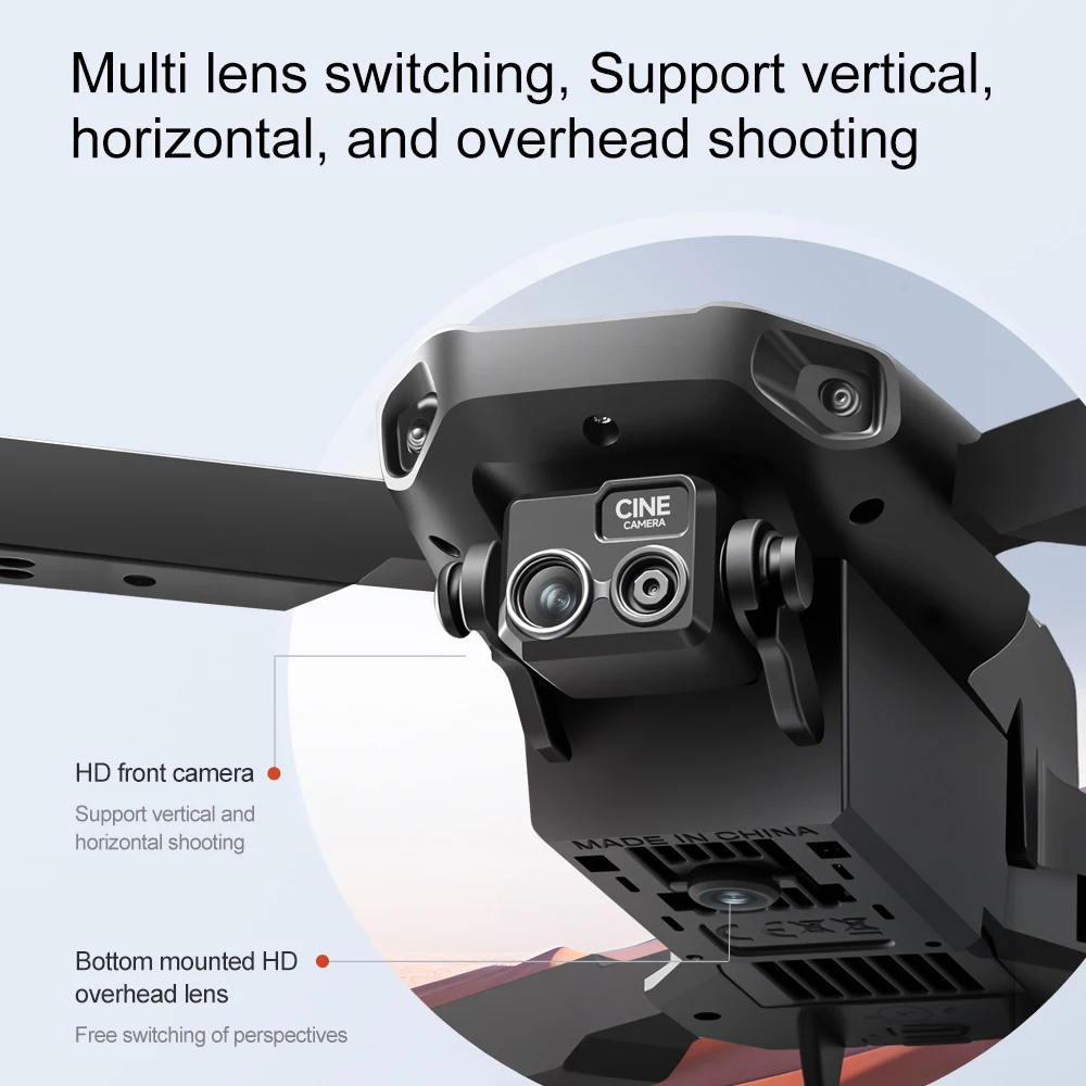 New M1 Drone Beginner Friendly VR Kit With 4K High-Definition Camera Optical Flow Technology One Click Return to Home Mode For
