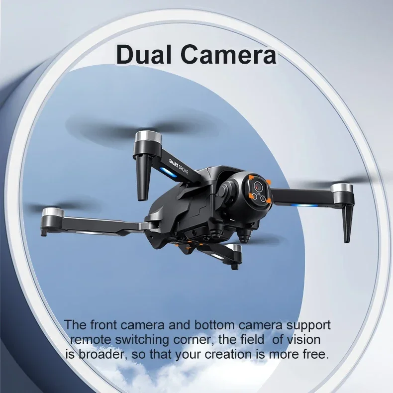 Lenovo D18 Drone 8K HD Dual Camera Aerial Intelligent Obstacle Avoidance Brushless Motor WIFI GPS Return Large Screen RC Drone
