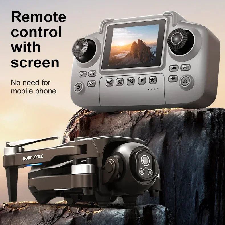 Lenovo D18 Drone 8K HD Dual Camera Aerial Intelligent Obstacle Avoidance Brushless Motor WIFI GPS Return Large Screen RC Drone