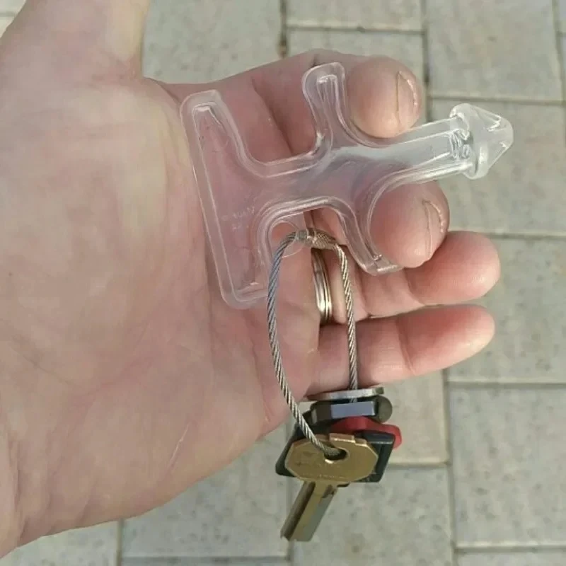 4pcs Portable Self Defense Stinger Drill Protection Tactical Security Outdoor Tool Multifunction Personal Keychain for Men Women
