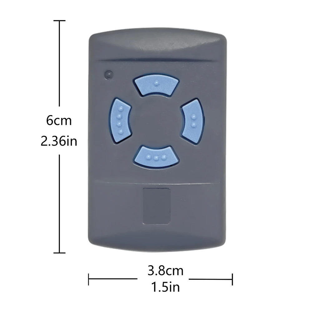 Remote Control 868 MHz Compatible With HSM2,HSM4 HSE2 HSE4 868 Garage Door Wireless Remote Command Opener