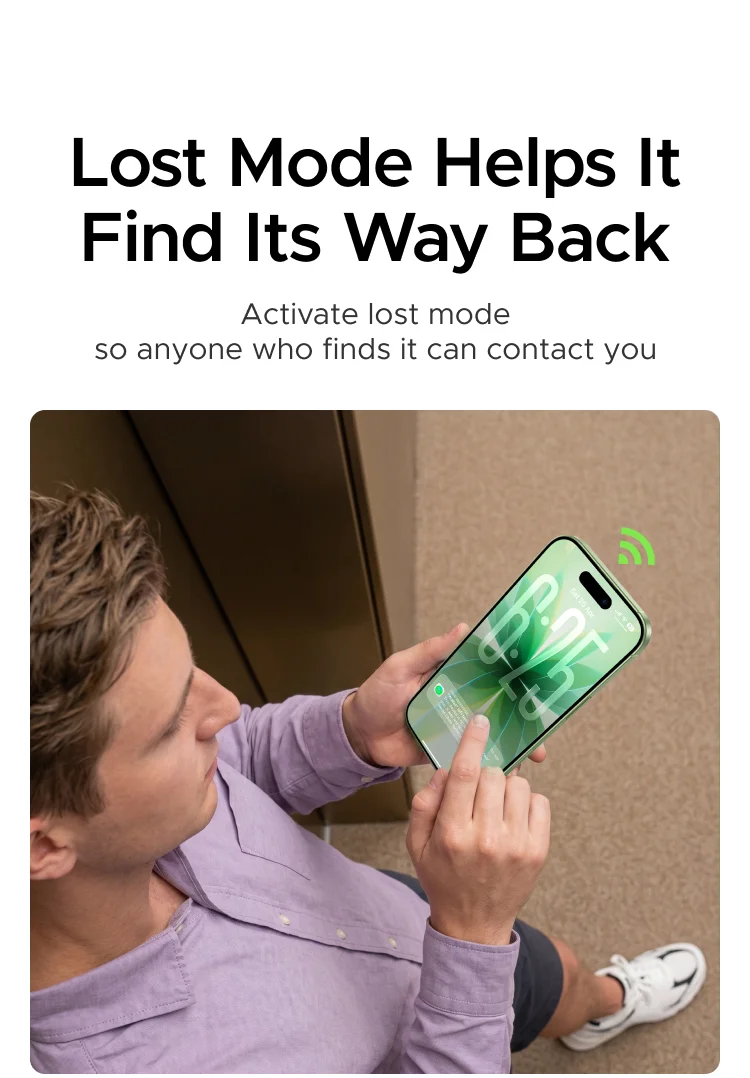 UGREEN FineTrack Mini Duo 2‑in‑1 Tracker, Smart Bluetooth Item Locator Tag For Apple Find My (iOS) & Find Hub App (Android)