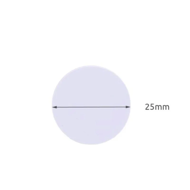 5/10/15 PCS CUID 13.56MHz Coin Sticker Slim Key Tag Clone Token M1K S50 Replaceable 25mm Sticker ISO14443a Coin Card