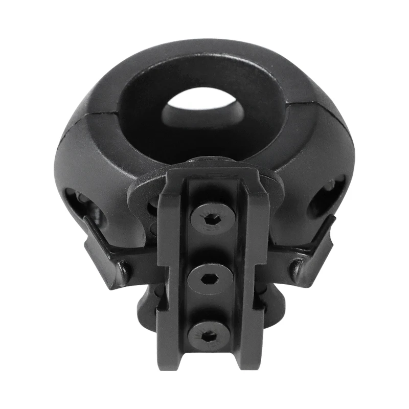 BOOIU Helmet Flashlight Holder Clip for Fast Tactical Helmet Mount Clamp Adapter 60 Degree Universal Rail Helmet Accessories