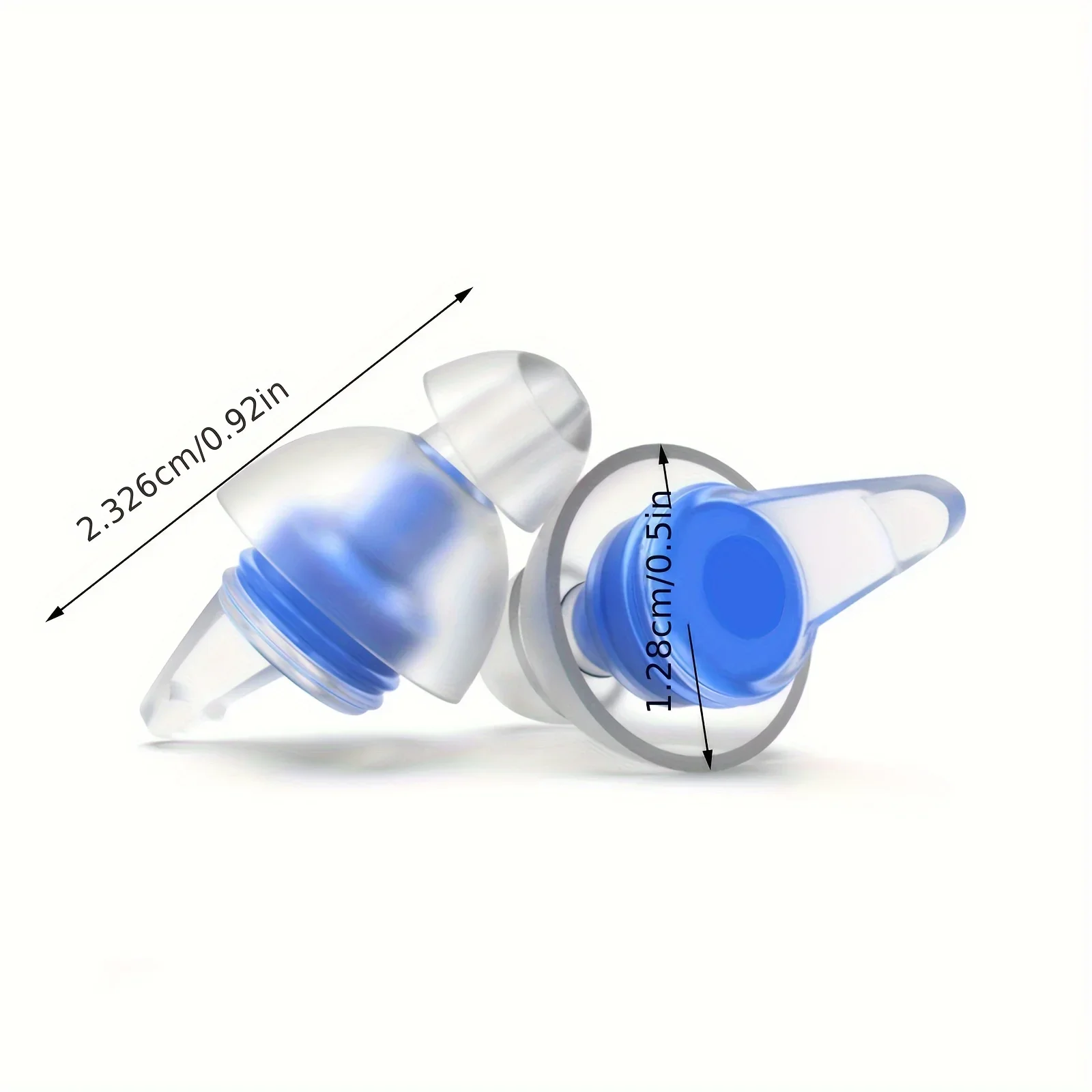 Ear Plugs High Fidelity Concert - Ear Protection for Concerts, Musicians Reusable/Hypoallergenic Earplugs - Noise Reduction