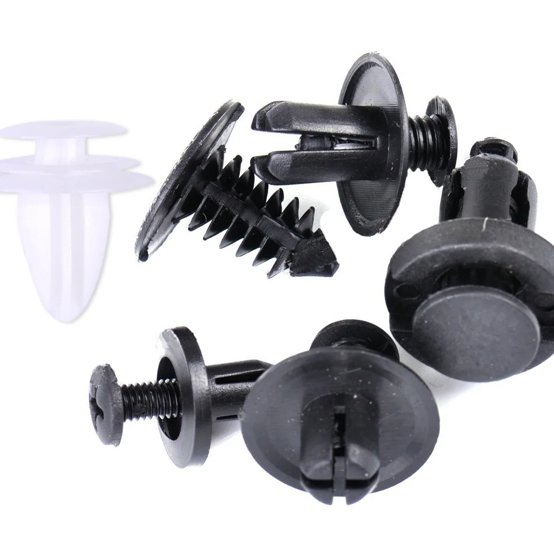 Car Retainer Clips 6 Popular Sizes Fasteners Automotive Plastic Clips Kit Auto Trim Panel Clip Mixed Car Body Bumper Rivet