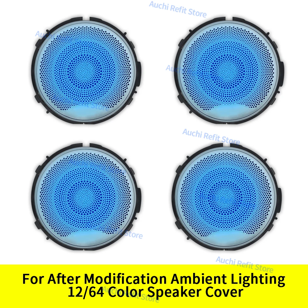 Ambient Light 3/12/64 Colours For Mercedes-Benz C/GLC Class Coupe W205 C43 C63 X253 LED Vents Speaker Decorative Light Retrofit