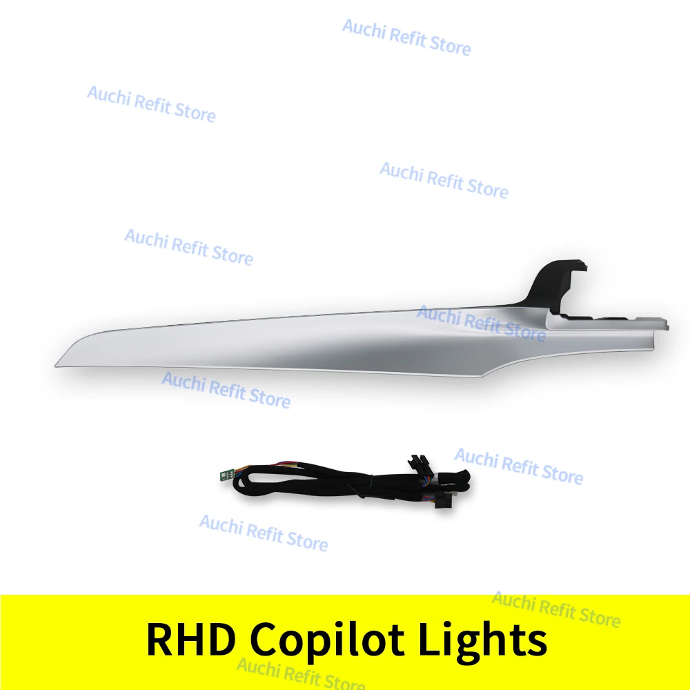 Ambient Light 3/12/64 Colours For Mercedes-Benz C/GLC Class Coupe W205 C43 C63 X253 LED Vents Speaker Decorative Light Retrofit