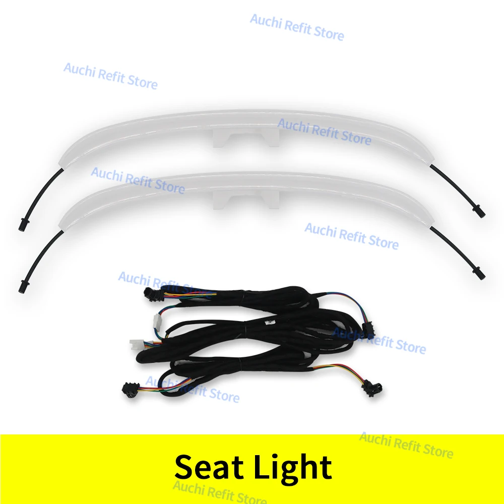 Ambient Light 3/12/64 Colours For Mercedes-Benz C/GLC Class Coupe W205 C43 C63 X253 LED Vents Speaker Decorative Light Retrofit