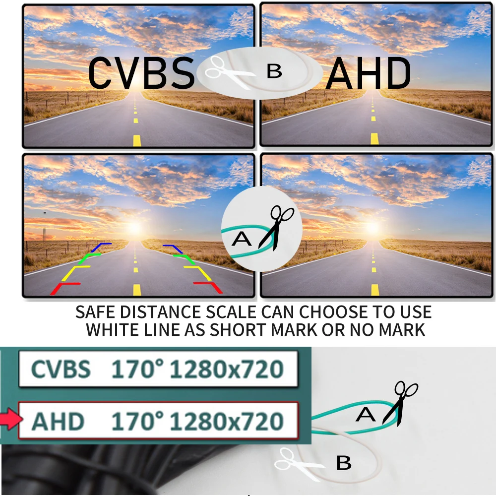 Car Parking Reverse AHD108P or CVBS  CCD Rear View Backup Brake Light Camera for Renault Trafic 2001-2014 Opel/Vaxhall Vivara