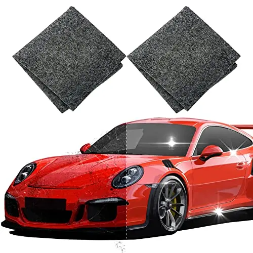 3pcs Sparkle Nano Cloth For Car Scratches, Nano Magic Cloth, Remove,Easy To Repair Light Scratch, Nanosparklecloth For Car Scrat