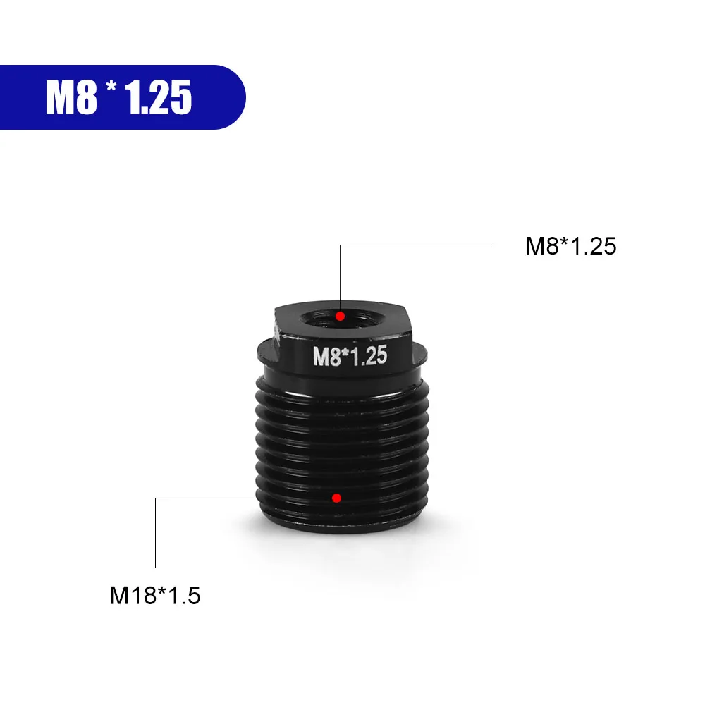 Aluminum Shift Knob Adapter With inside thread M8x1.25/M10x1.25/M10x1.5/M12x1.25/M14x1.5 Shift Knob Accessories