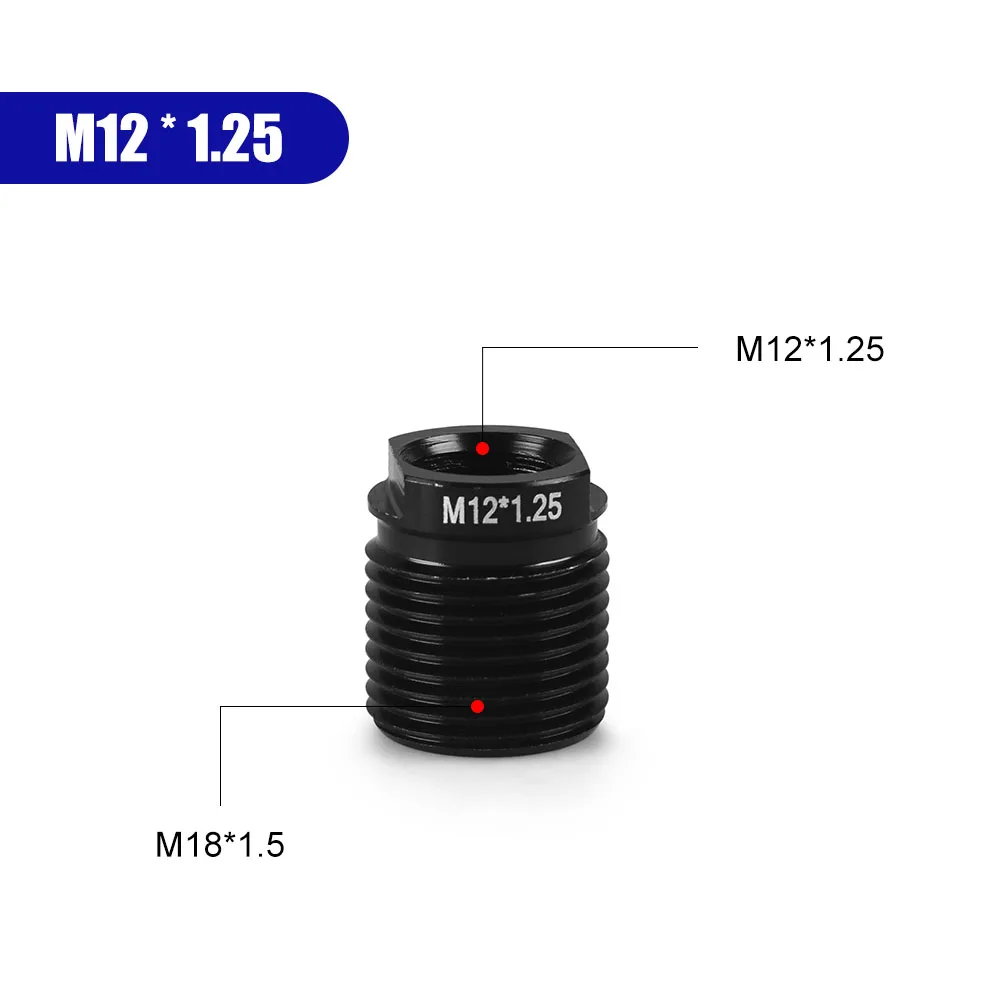 Aluminum Shift Knob Adapter With inside thread M8x1.25/M10x1.25/M10x1.5/M12x1.25/M14x1.5 Shift Knob Accessories