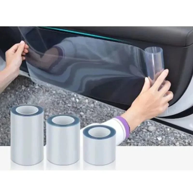 Car Anti Scratch Protective Film Car Bumper Hood Paint Transparent Protection Clear Film Stickers