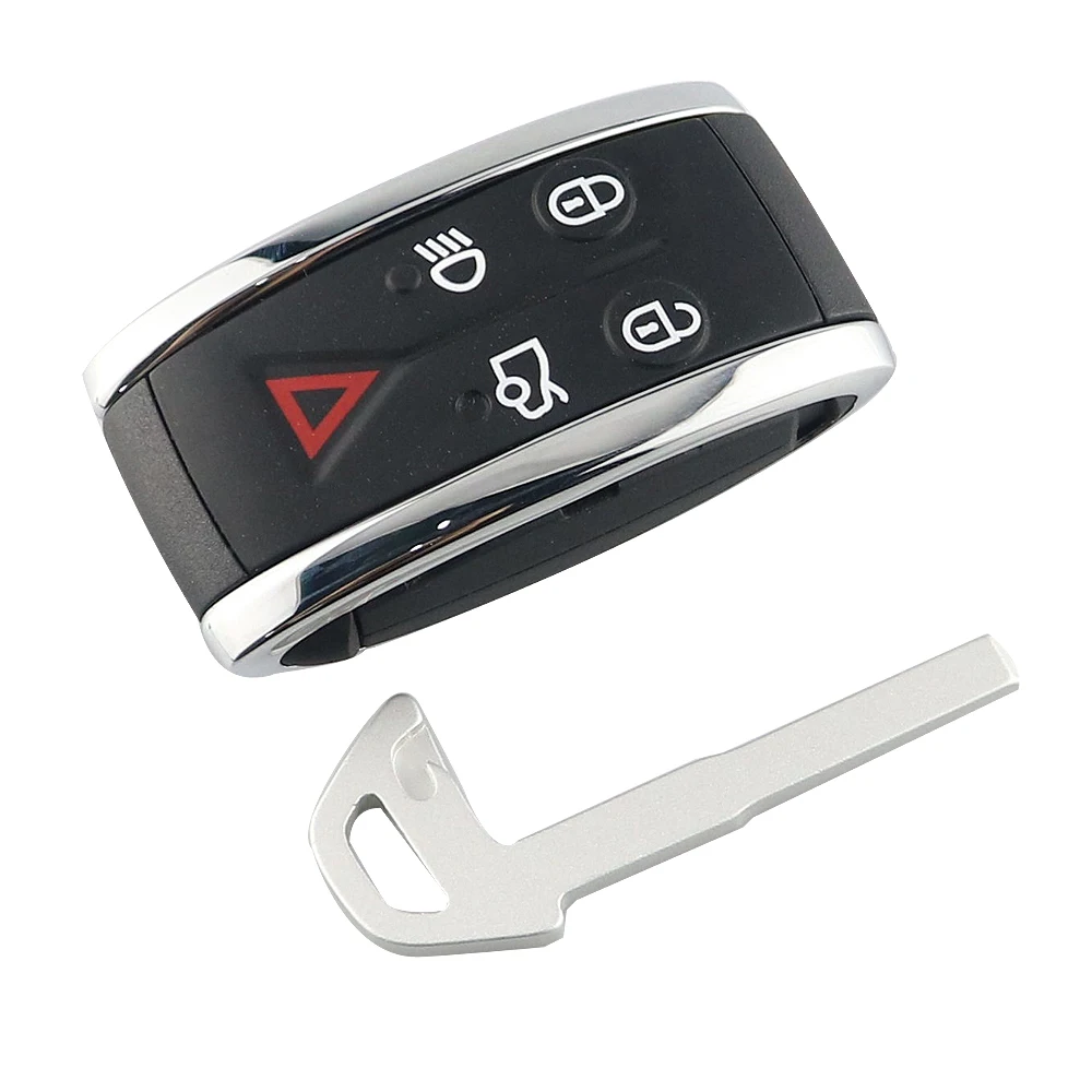 YIQIXIN 5 Buttons For Jaguar X XF XK JF XJ XE XJL X-Type S-Type 2007 2008 2009 2010 2012 Remote Car Key Shell Fob Case Cover