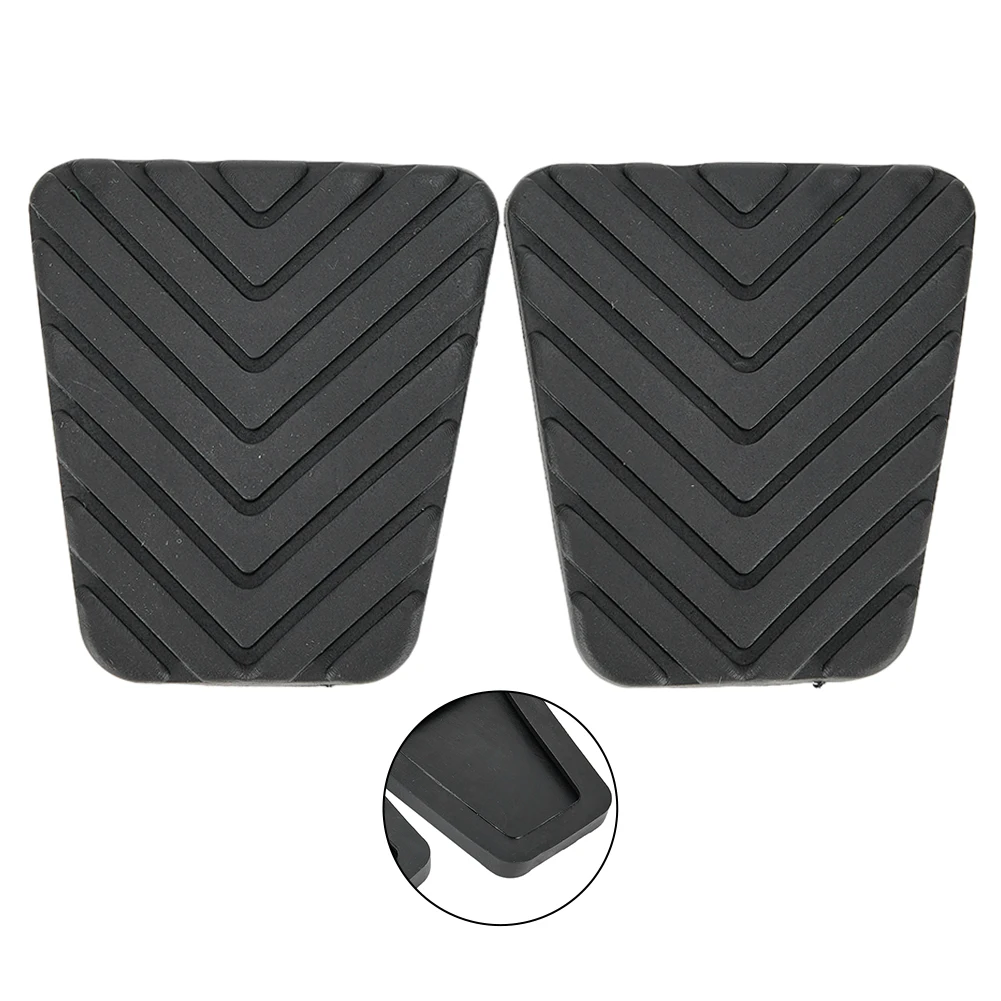2pcs Car Clutch Brake Pedals Accelerator Pedal Rubber Pad Cover 32825-36000 For Kia Rio Sorento