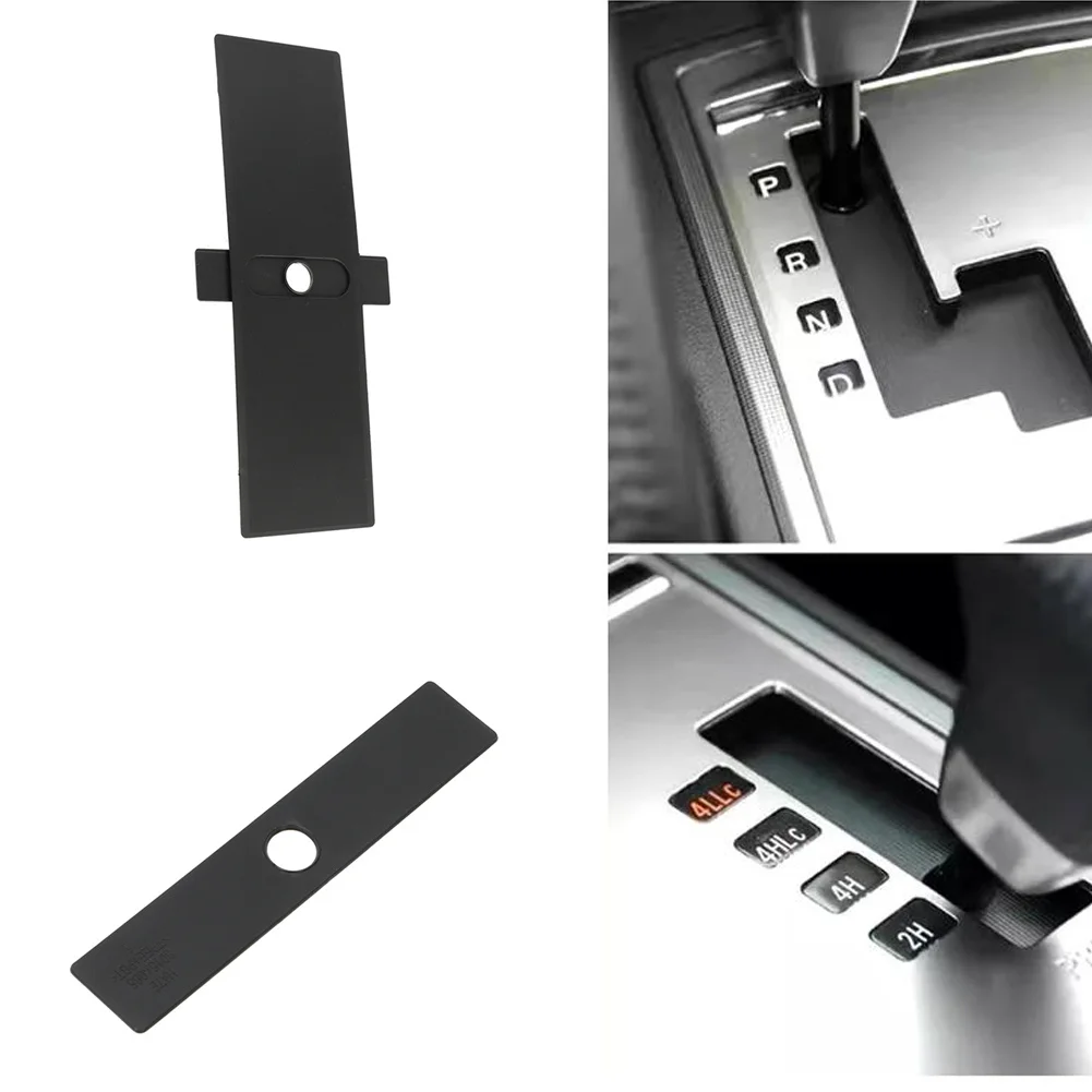 For Mitsubishi Gear Shift Panel Dust Covers Shift Lever Panel Trim Strips Rubber #8015A065 For Pajero V93 V80 V87