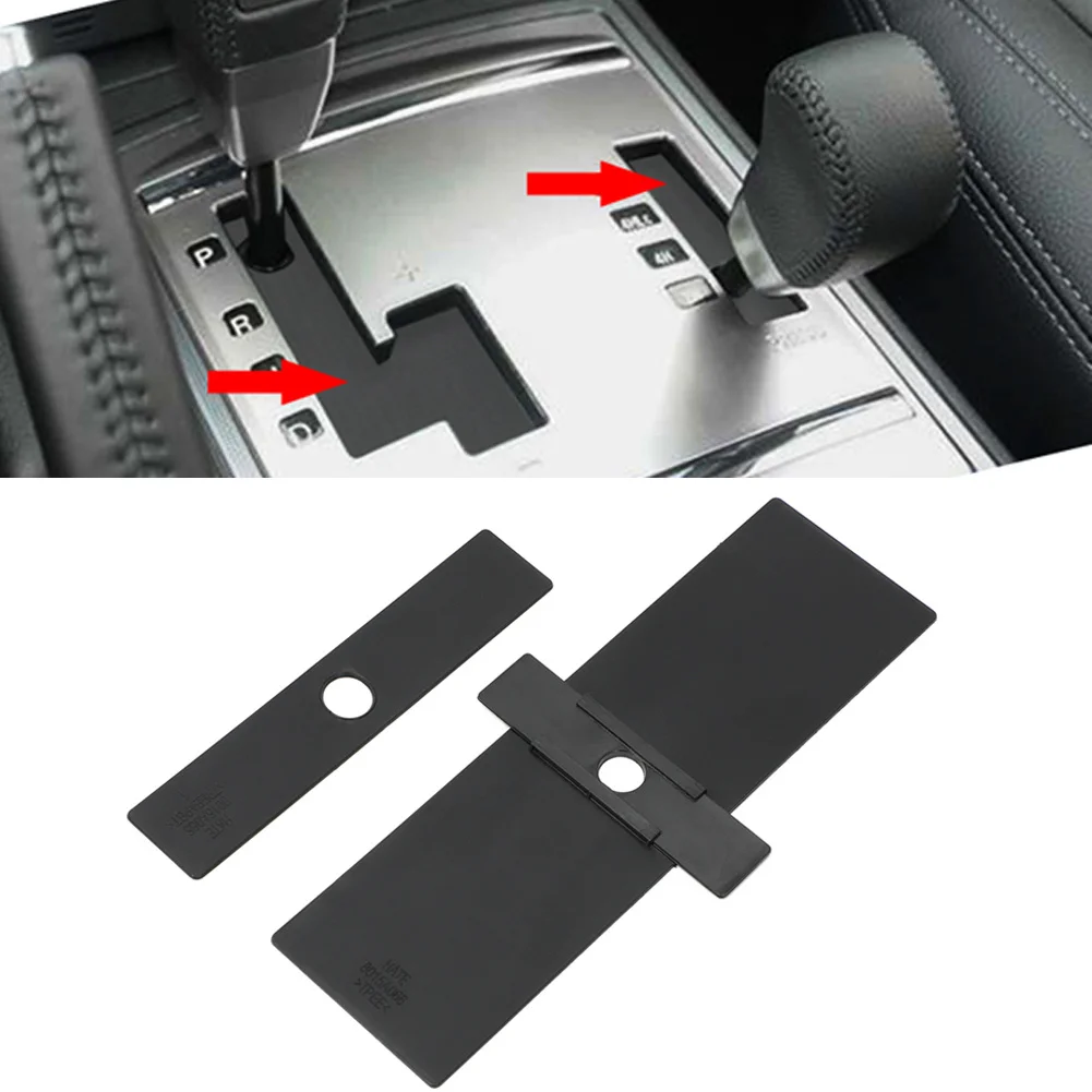 For Mitsubishi Gear Shift Panel Dust Covers Shift Lever Panel Trim Strips Rubber #8015A065 For Pajero V93 V80 V87