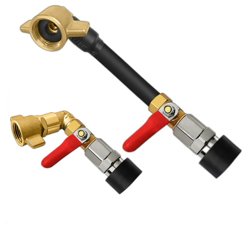 Truck Air Intake Pipe Storage Cylinder Valve Connector Gas Tank Set with Adjusting Switch