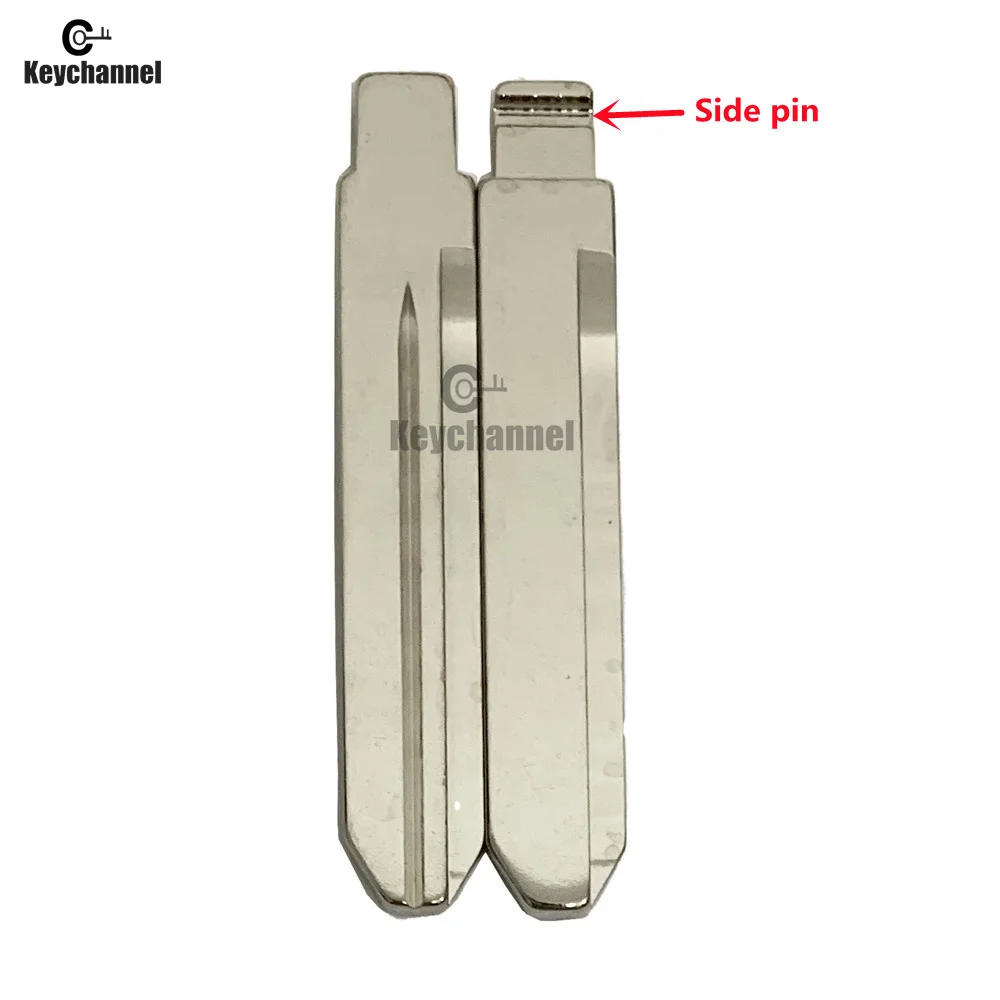 10pcs/lot Car Flip Key Blade TOY47 Center Side Pin Key Blank for Toyota Flip Remote for KEYDIY KD VVDI Xhorse JMD Locksmith Tool
