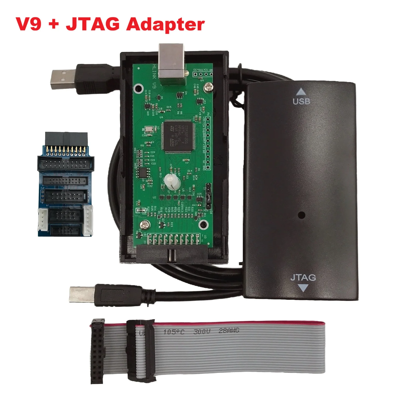 High Speed For J-Link JLink V9 USB JTAG ARM Emulator Debugger For J-Link V11 Jlink V11 Emulator STM32F103C8T6 STM MCU