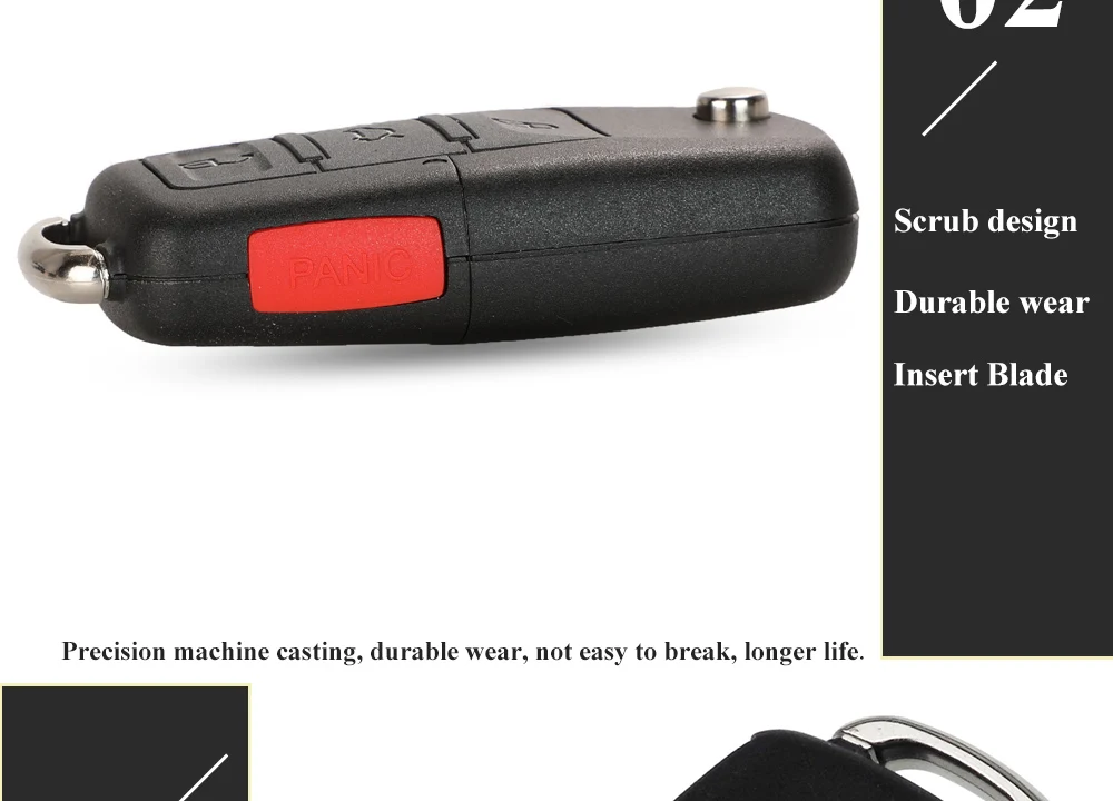 jingyuqin 1J0959753AM Car Remote Key for VW Beetle Golf Passat Jetta 315Mhz ID48 1J0 959 753 AM 5FA008399-30 2000-2006 Key Fob