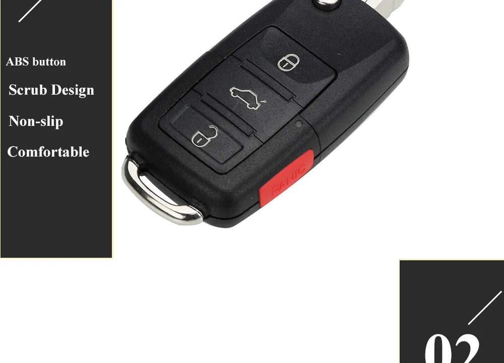 jingyuqin 1J0959753AM Car Remote Key for VW Beetle Golf Passat Jetta 315Mhz ID48 1J0 959 753 AM 5FA008399-30 2000-2006 Key Fob