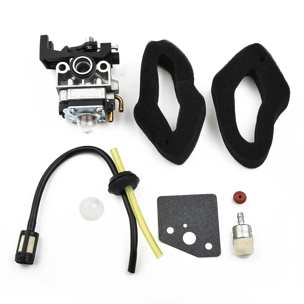 Brushcutter Carburetor For Honda GX25 GX35 Whipper Snipper Trimmer Carburetor Air Filter Fuel Line Primer Bulb Kit 16100-Z0H-825