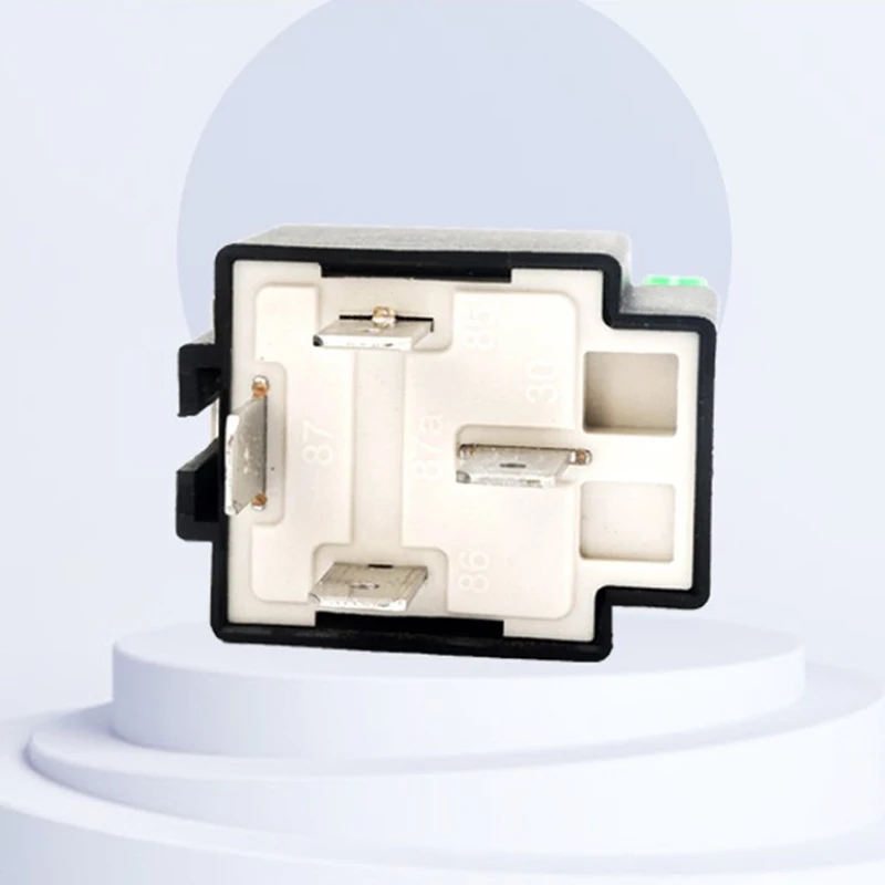 1PC 12V DC 4 Pin Car Automotive Fused Relay 30A Normally Open Relais 30A Fuse with 4pin/5Pin Backrest