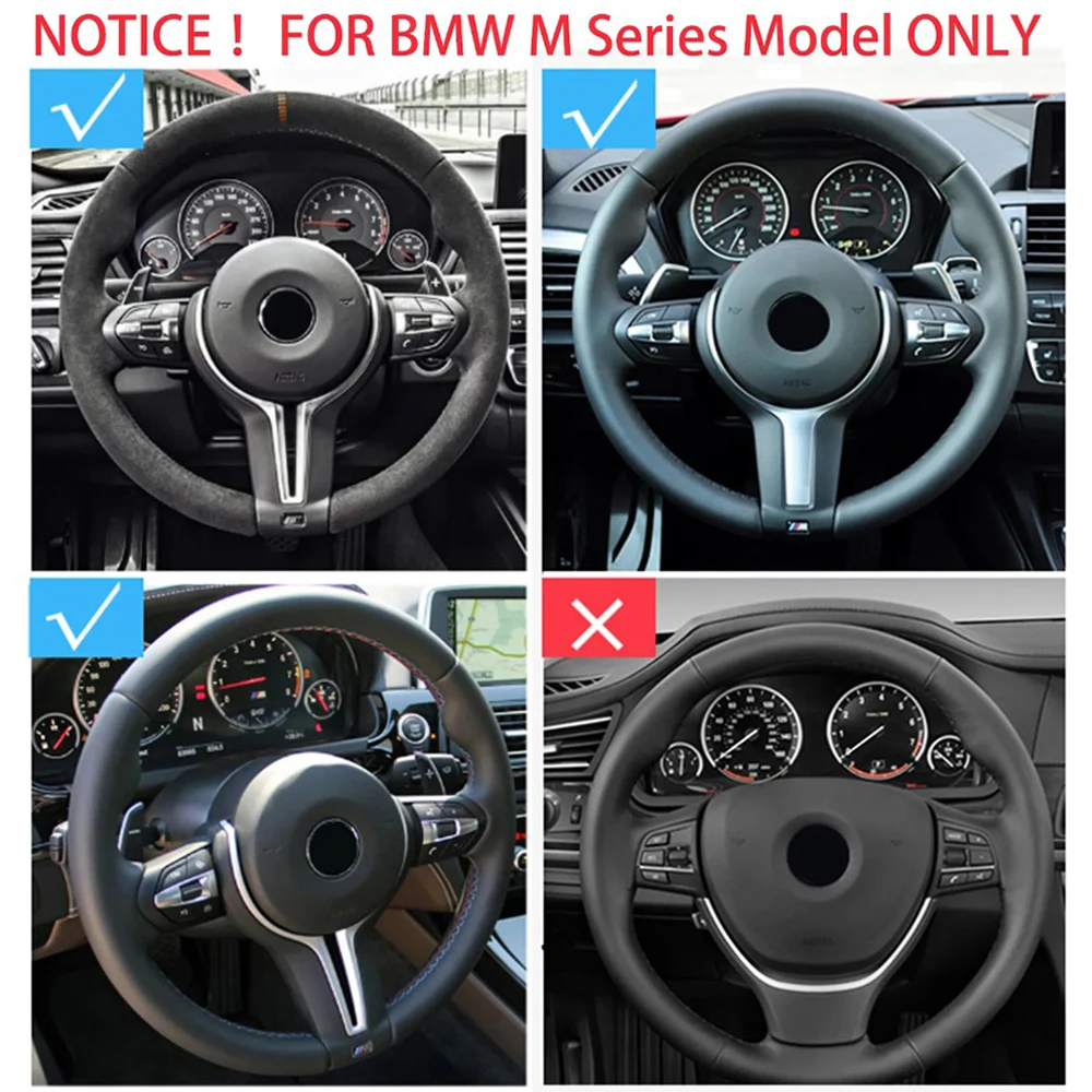 For BMW M sports F10 F11 F12 F20 F21 F22 F23 F30 F31 F32 F33 F34 F35 X1 X2 X3 X4 X5 Car Steering Wheel Left Right Button Control