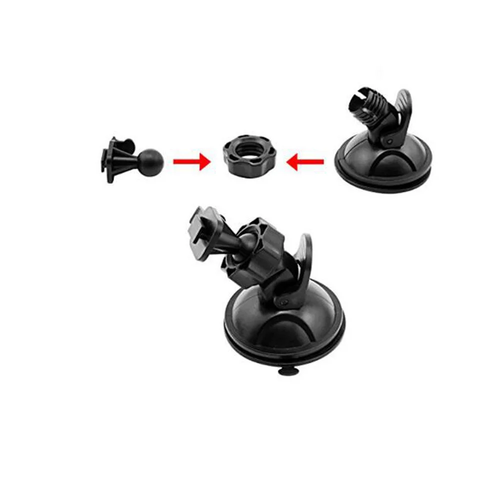 Car Suction Cup For Dash Cam Holder Vehicle Video Recorder With 6 Types Adapter Car Drive Recorder Bracket Suction Cup Base