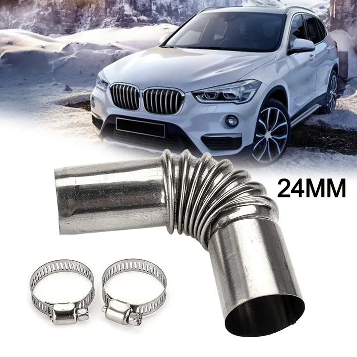 Hot Sale Exhaust Pipe Tube Elbow Connector For Eberspacher For Webasto Diesel Heater 24mm Exhaust Pipe Tube Elbow Connector