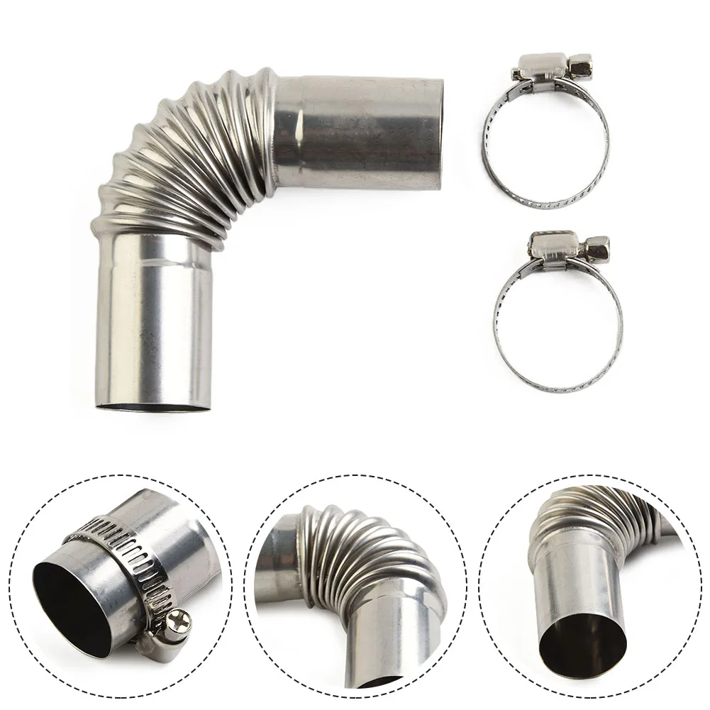 Hot Sale Exhaust Pipe Tube Elbow Connector For Eberspacher For Webasto Diesel Heater 24mm Exhaust Pipe Tube Elbow Connector