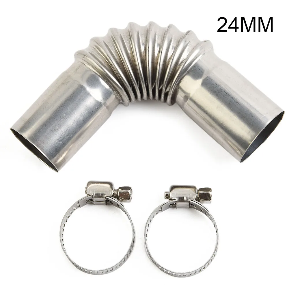 Hot Sale Exhaust Pipe Tube Elbow Connector For Eberspacher For Webasto Diesel Heater 24mm Exhaust Pipe Tube Elbow Connector