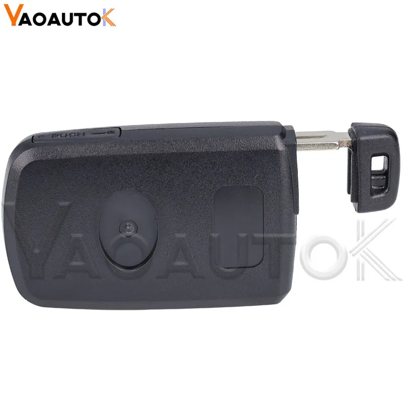 Smart Remote Key Shell Case Fob For Toyota Avalon Camry RAV4 2012-2015 With Insert Key 2/3/4 Buttons Car Key Shell With Blade