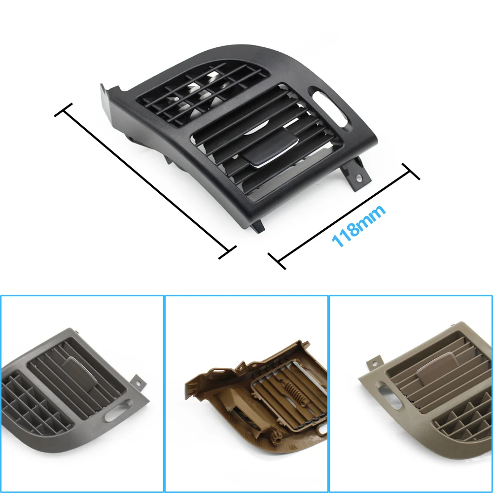 Front Dashboard Air Conditioning AC Vent Grille Cover Panel For Mercedes Benz E Class W211 2003-2008 E200 E230 E260 E280 E300