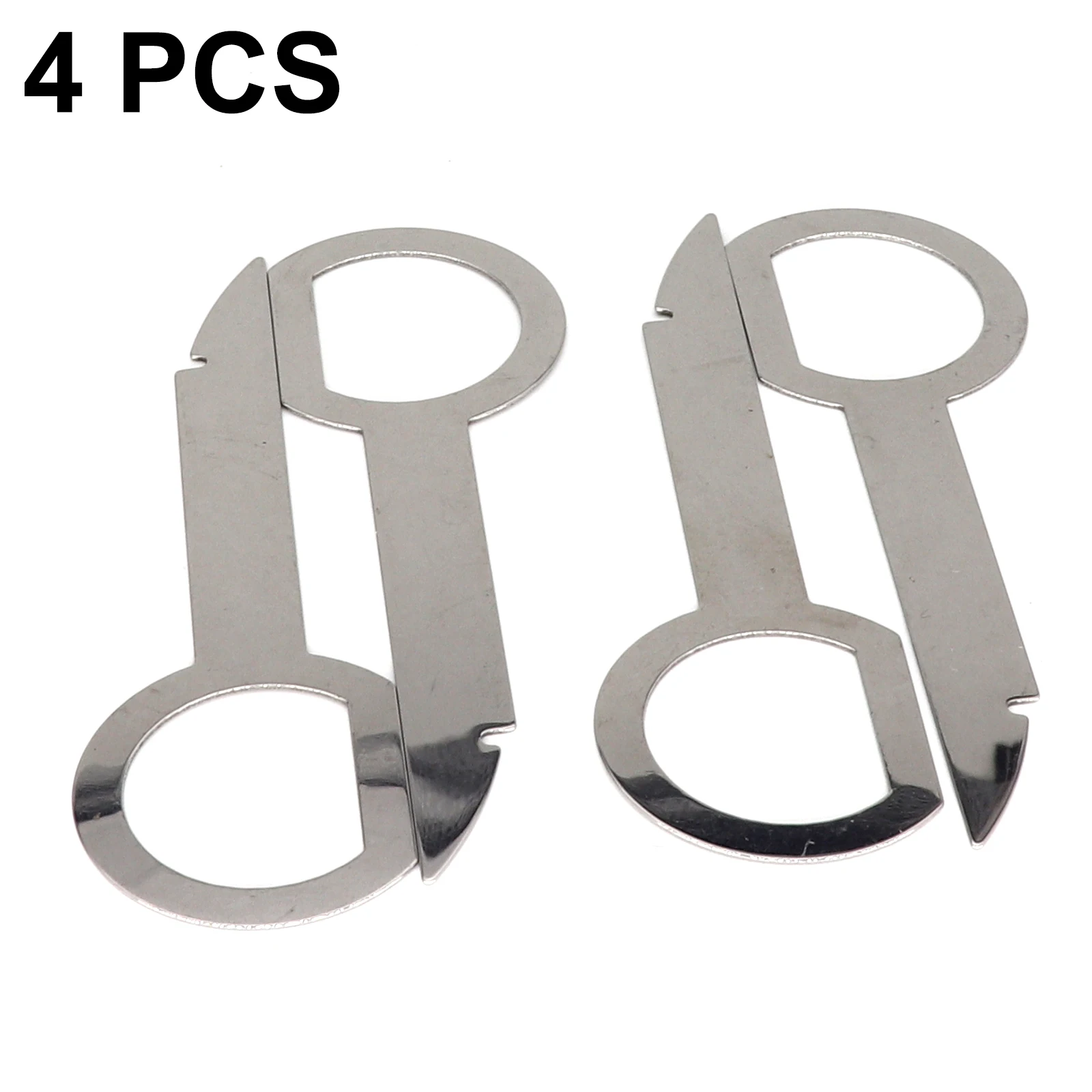 4x For Ford VW Tourareg Audi Skoda Mercedes Benz CD Stereo Radio Removal Extractor Key Release Pin Install Tool Car Accessories