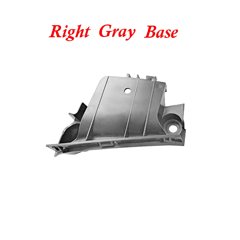 For Peugeot 107 Toyota Aygo Citroen C1 2005-2014 Car Gray Inner Handle Cover Door Buckle Hand Cover Door Armrest Base For BYD F0