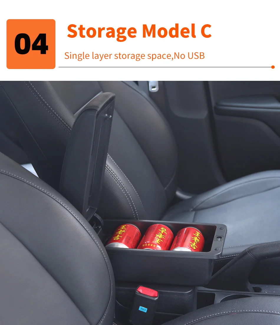 For Volkswagen Golf 6 Armrest Box For VW Golf 6 Golf 5 Mk6 MK5 Jetta 5 Car Armrest For VW Sagitar Storage Box Interior details