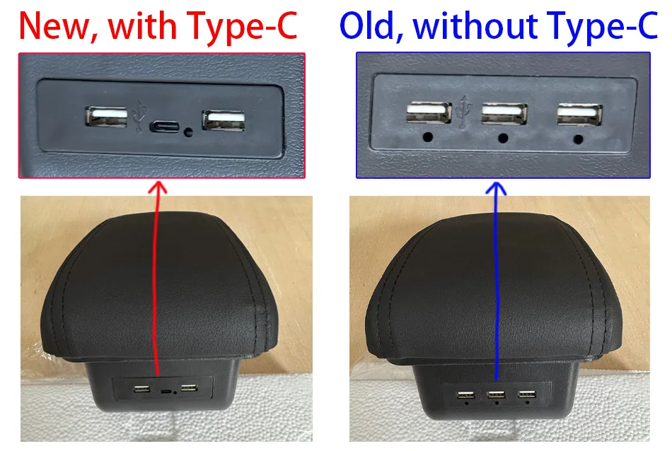 For Volkswagen Golf 6 Armrest Box For VW Golf 6 Golf 5 Mk6 MK5 Jetta 5 Car Armrest For VW Sagitar Storage Box Interior details